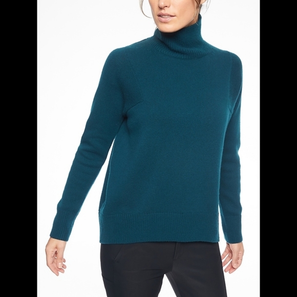 🆕️ LISTING!! EXPRESS MOCK NECK BALLOON SLEEVE SWEATER TOP - Picture 3 of 11